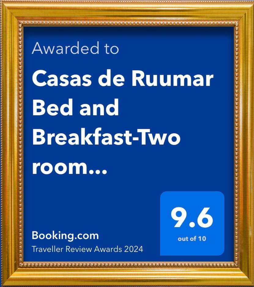 Casas De Ruumar Bed And Breakfast-Bar-Two Rooms For Family Available Clarin  Exterior photo